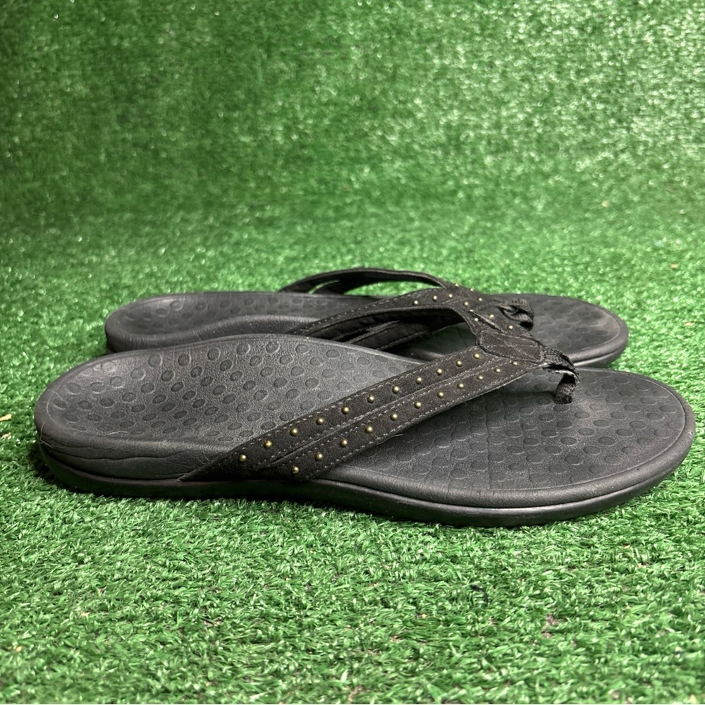 Vionic Tasha Women’s Sandals Size‎ 9 Black Studded